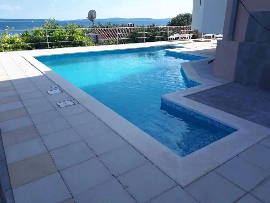Sea View Apartment With Swimming Pool Near Beach Split 0*,
